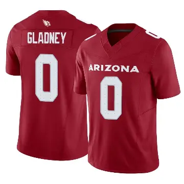 ＃0 Men's Jeff Gladney Limited Arizona Cardinals Cardinal Vapor F.U.S.E. Jersey