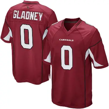 ＃0 Youth Jeff Gladney Game Arizona Cardinals Cardinal Team Color Jersey