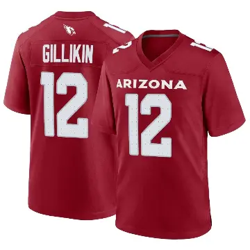 ＃12 Youth Blake Gillikin Game Arizona Cardinals Cardinal Jersey