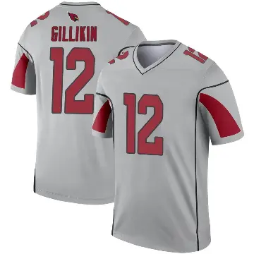 ＃12 Youth Blake Gillikin Legend Arizona Cardinals Inverted Silver Jersey