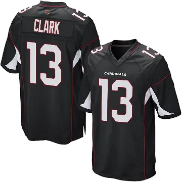 ＃13 Youth Kei'Trel Clark Black Game Arizona Cardinals Alternate Jersey