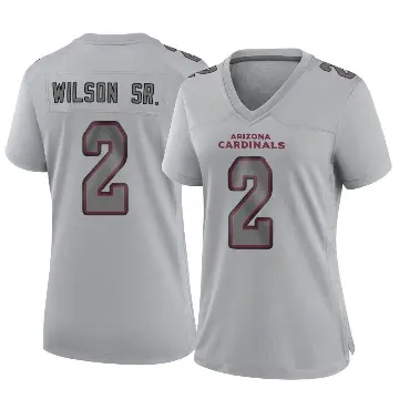 ＃2 Women's Mack Wilson Sr. Gray Game Arizona Cardinals Atmosphere Fashion Jersey