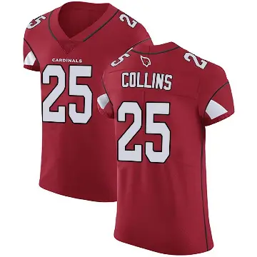 ＃25 Men's Zaven Collins Red Elite Arizona Cardinals Team Color Vapor Untouchable Jersey