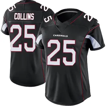 ＃25 Women's Zaven Collins Black Limited Arizona Cardinals Vapor Untouchable Jersey