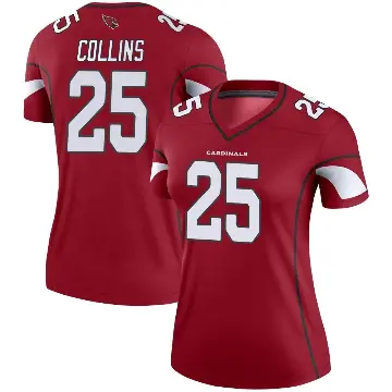 ＃25 Women's Zaven Collins Legend Arizona Cardinals Cardinal Jersey