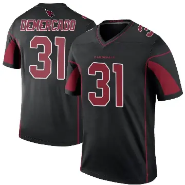 ＃31 Youth Emari Demercado Black Legend Arizona Cardinals Color Rush Jersey