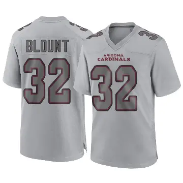 ＃32 Men's Joey Blount Gray Game Arizona Cardinals Atmosphere Fashion Jersey