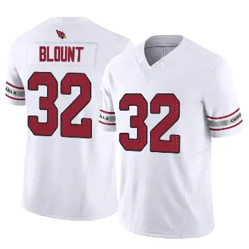 ＃32 Men's Joey Blount White Limited Arizona Cardinals Vapor F.U.S.E. Jersey