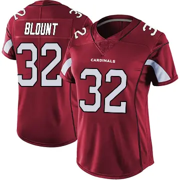 ＃32 Women's Joey Blount Red Limited Arizona Cardinals Vapor Team Color Untouchable Jersey