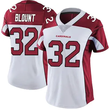 ＃32 Women's Joey Blount White Limited Arizona Cardinals Vapor Untouchable Jersey