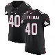 ＃40 Men's Pat Tillman Black Elite Arizona Cardinals Alternate Vapor Untouchable Jersey