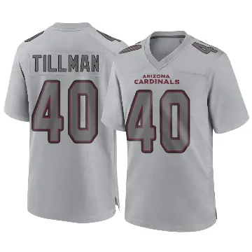 ＃40 Men's Pat Tillman Gray Game Arizona Cardinals Atmosphere Fashion Jersey