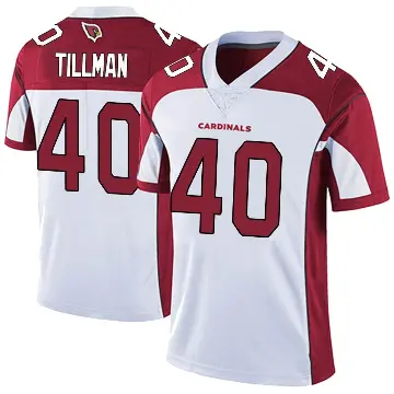 ＃40 Men's Pat Tillman White Limited Arizona Cardinals Vapor Untouchable Jersey