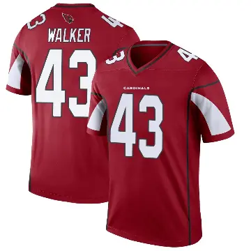 ＃43 Youth Mykal Walker Legend Arizona Cardinals Cardinal Jersey