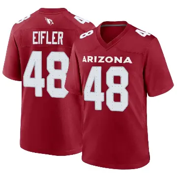 ＃48 Men's Milo Eifler Game Arizona Cardinals Cardinal Jersey