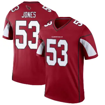 ＃53 Youth Vi Jones Legend Arizona Cardinals Cardinal Jersey