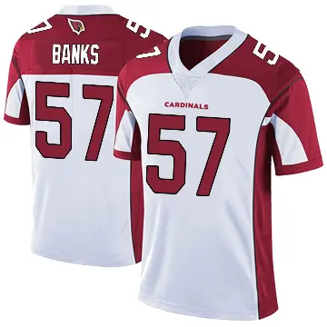 ＃57 Youth Keshawn Banks White Limited Arizona Cardinals Vapor Untouchable Jersey