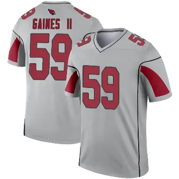 ＃59 Youth Jon Gaines II Legend Arizona Cardinals Inverted Silver Jersey