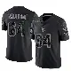 ＃64 Youth Jake Curhan Black Limited Arizona Cardinals Reflective Jersey