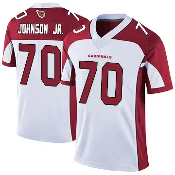 ＃70 Youth Paris Johnson Jr. White Limited Arizona Cardinals Vapor Untouchable Jersey