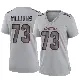 ＃73 Women's Jonah Williams Gray Game Arizona Cardinals Atmosphere Fashion Jersey