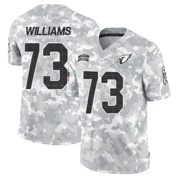 ＃73 Youth Jonah Williams Arctic Camo Limited Arizona Cardinals 2024 Salute to Service Jersey