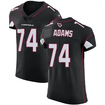＃74 Men's Isaiah Adams Black Elite Arizona Cardinals Alternate Vapor Untouchable Jersey