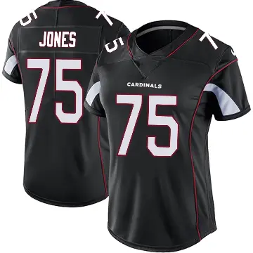 ＃75 Women's Christian Jones Black Limited Arizona Cardinals Vapor Untouchable Jersey