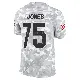 ＃75 Youth Christian Jones Arctic Camo Limited Arizona Cardinals 2024 Salute to Service Jersey