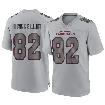 ＃82 Men's Andre Baccellia Gray Game Arizona Cardinals Atmosphere Fashion Jersey