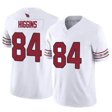 ＃84 Men's Elijah Higgins White Limited Arizona Cardinals Vapor F.U.S.E. Jersey