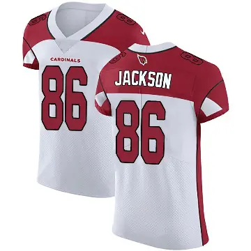 ＃86 Men's Trishton Jackson White Elite Arizona Cardinals Vapor Untouchable Jersey
