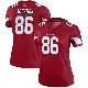 ＃86 Women's Trishton Jackson Legend Arizona Cardinals Cardinal Jersey