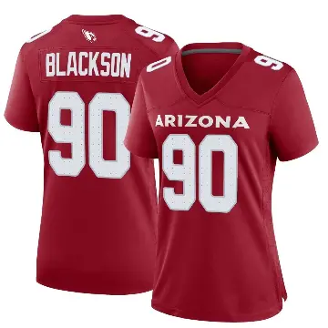 ＃90 Women's Angelo Blackson Game Arizona Cardinals Cardinal Jersey