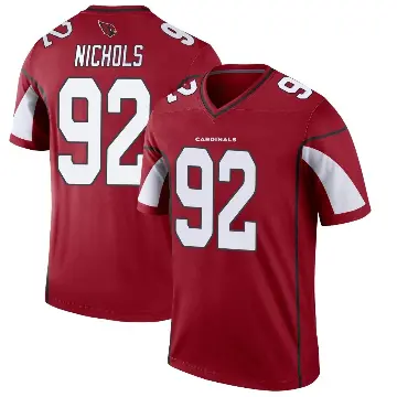＃92 Men's Bilal Nichols Legend Arizona Cardinals Cardinal Jersey