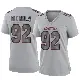 ＃92 Women's Bilal Nichols Gray Game Arizona Cardinals Atmosphere Fashion Jersey