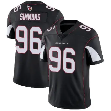 ＃96 Men's Elijah Simmons Black Limited Arizona Cardinals Vapor Untouchable Jersey